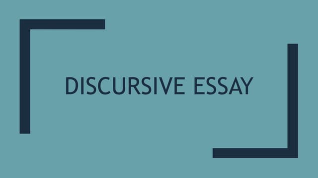 Discursive essay.pptx