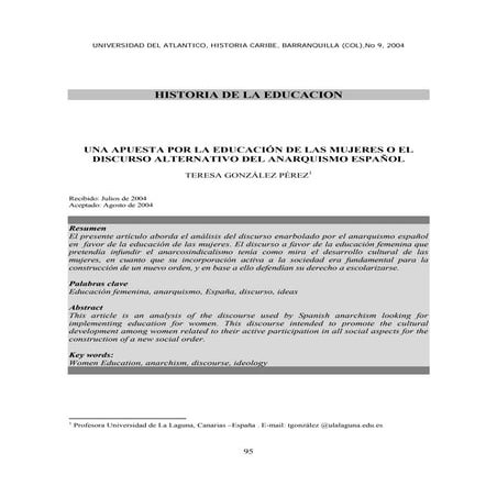 Discurso alternativo del anarquismo español