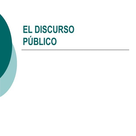 Discurso publicoppt