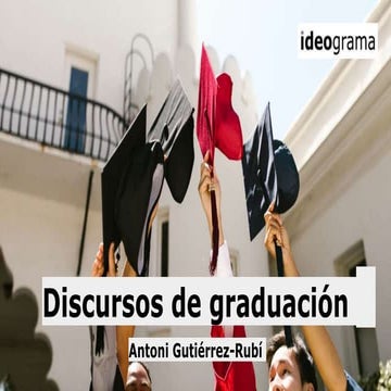 Discursos de graduacion