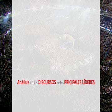 Discursos líderes noche 20 d evercom