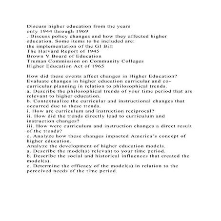 History of Higher Education in the United States Timeline | PPTX