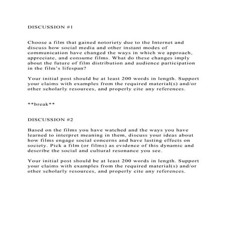 Film discussion guide | PDF