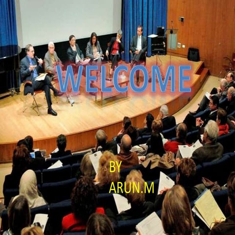 Discussion and pannel discussion