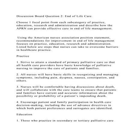 END OF LIFE CARE PPT in relation with onco | PPTX