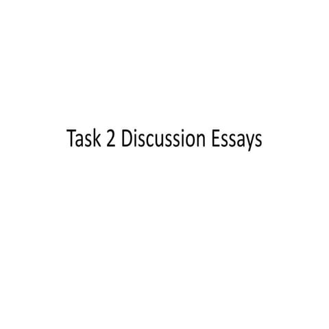 IELTS Task 2 Discussion Essay Lesson