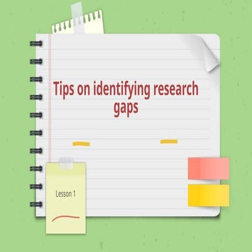 DISCUSSION ON LOOKING FOR THE GAP.powerpoint