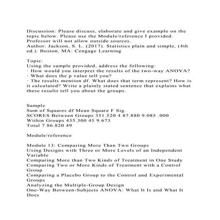 Discussion Please discuss, elaborate and give example on the topi.docx