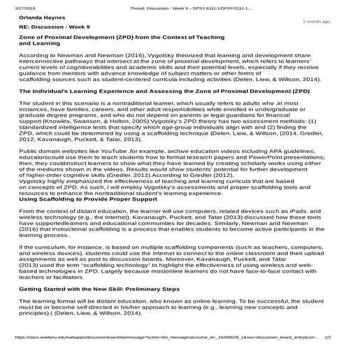 Thread: Discussion - Week 9 – DPSY-6111-1/DPSY-5111-1