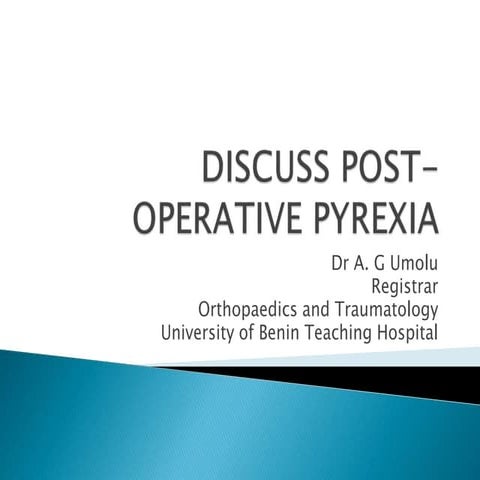 Postoperative complications | PPTX