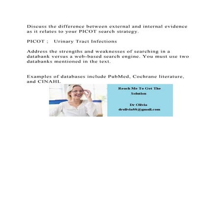 Discuss the difference between external and internal evidence as it .docx