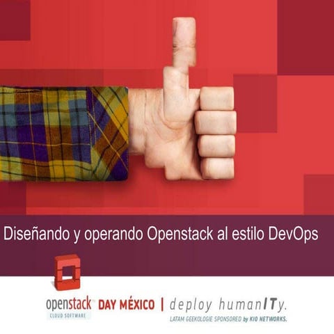 Diseñando y operando al estilo DevOps