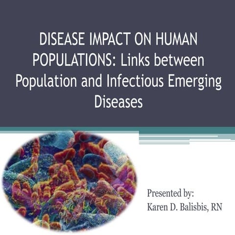 Disease impact on human populations ppt