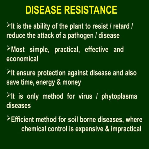 Disease Resistance.ppt is a ppt about disease