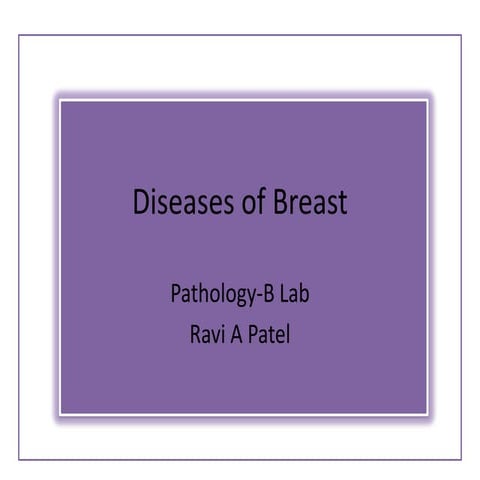 Diseases Of Breast
