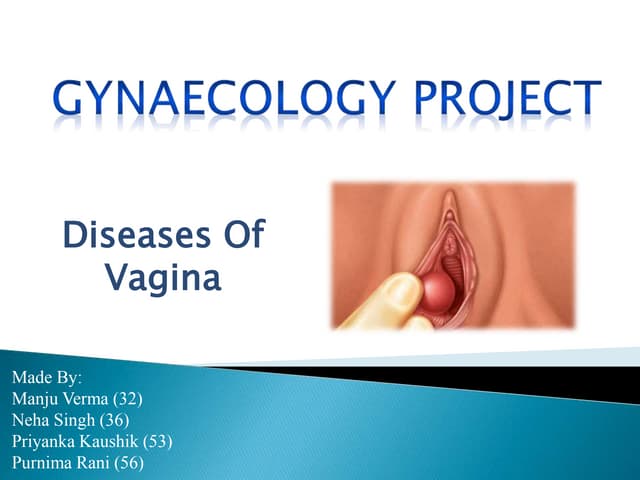Diseases of vagina