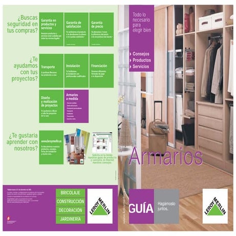 Diseña tu propio armario empotrado o vestidor