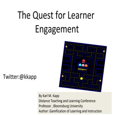 The Case of the Disengaged Distance Learner