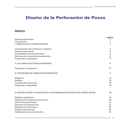 Diseno de perforacion