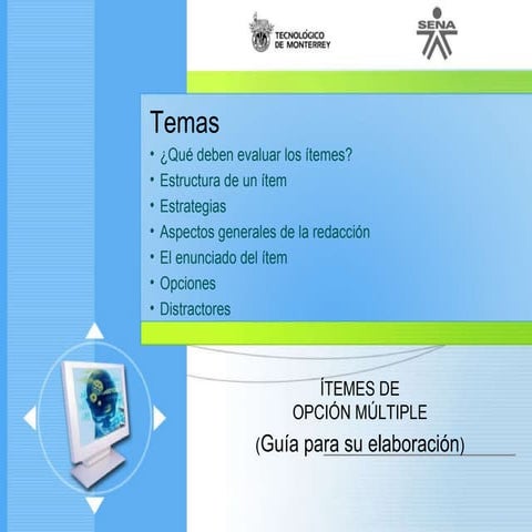 Diseno instrumentos unidad 2-01 itemes de opcion multiple