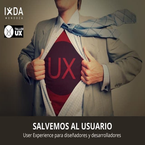 Taller UX: Salvando al usuario - Diseño visual