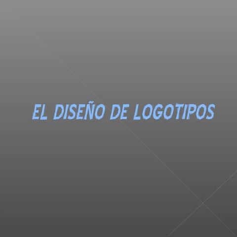 Diseño de un logotipo