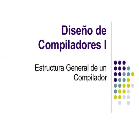DiseñO De Compilador