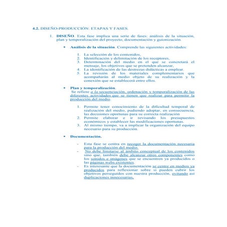 Diseño producción. etapas y fases2