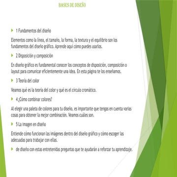 diseño concepto. características, teoría del color | PPTX