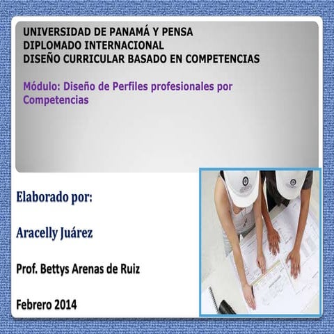 Diseño curricular basado en  competencias