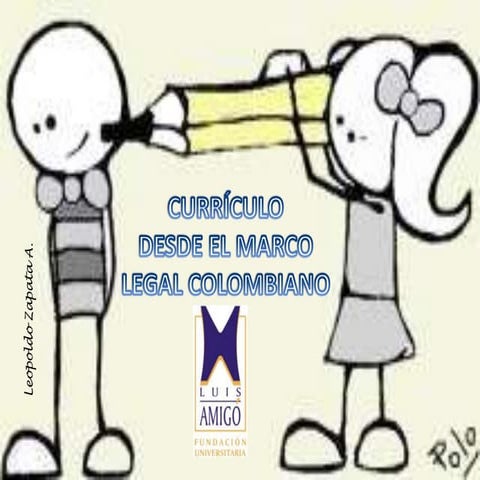 Diseño curricular desde el marco legal colombiano