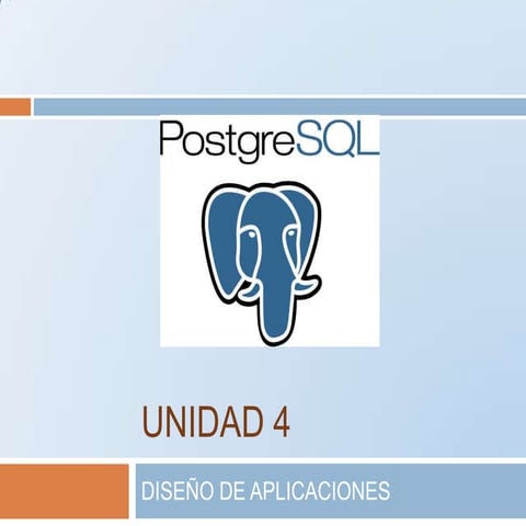 Diseño de aplicaciones