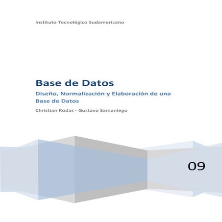 DiseñO De Base De Datos