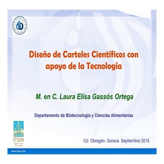 Diseño de carteles cientificos edic...
