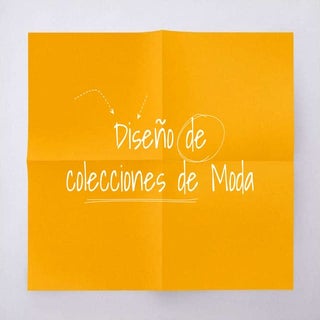 Diseño de colecciones de moda