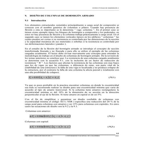 Diseño de columnas  conceto 1