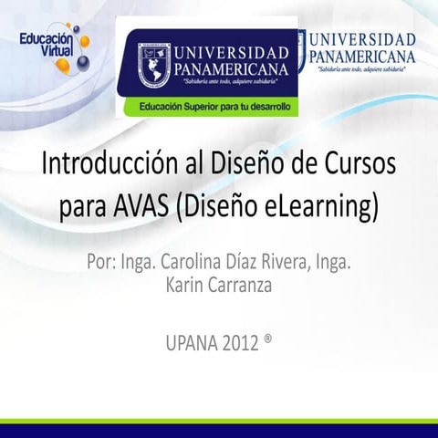 Diseño de cursos para ambientes Virtuales | PDF