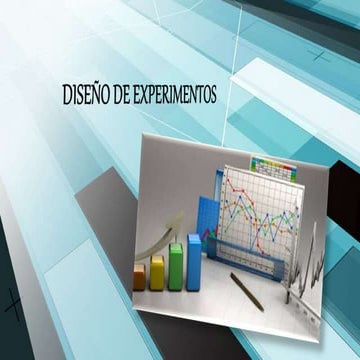 Diseño de experimentos 