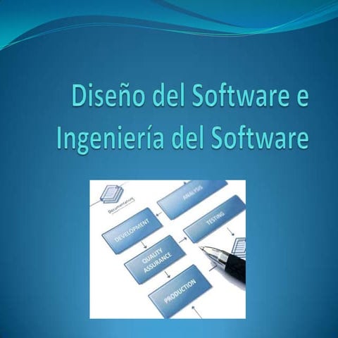 DiseñO Del Software E IngenieríA Del Software