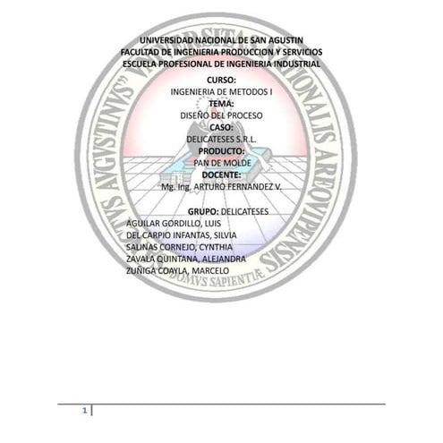 Diseño del trabajo metodos 1