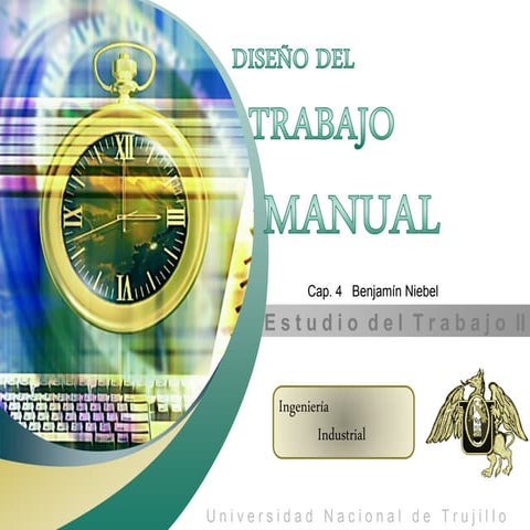 Diseño del trabajo manual