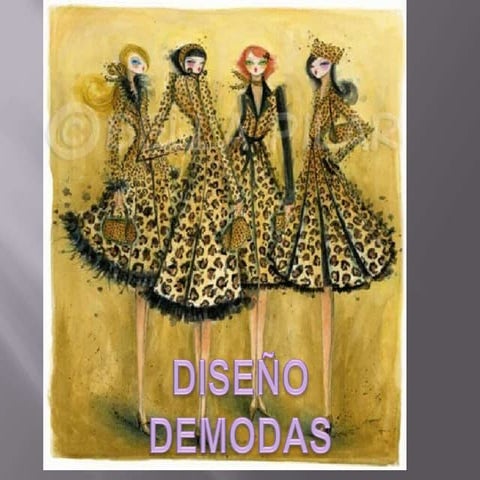 Elementos del diseno de modas | PPTX