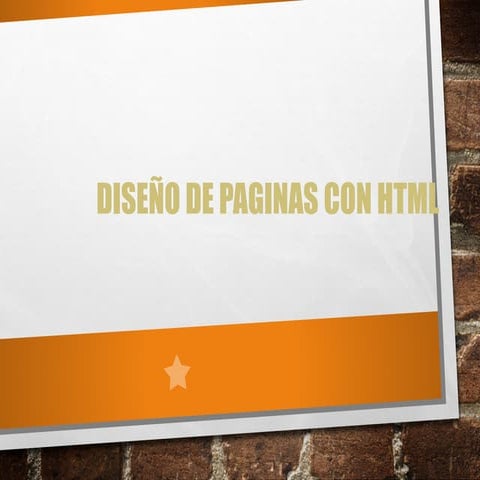 Diseño de paginas con html1