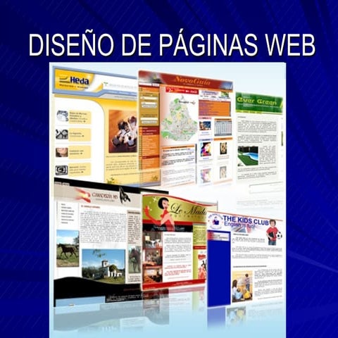 Diseño de páginas web
