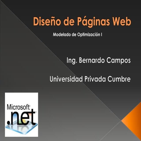 Diseño de páginas web