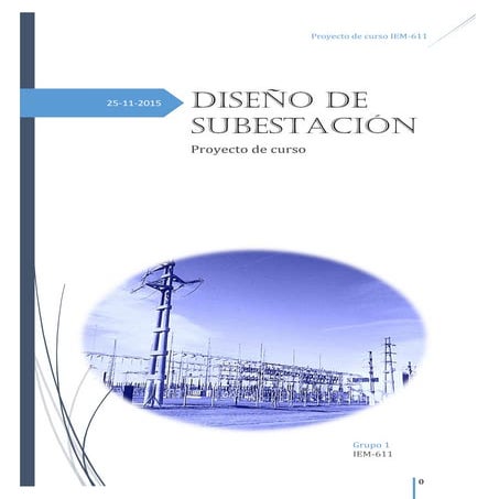 Diseño de subestaciones