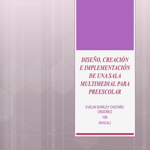 Diseño e implemetacion de una sala multimendial