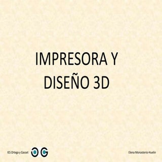 Diseño e Impresion 3D