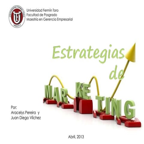 Estrategias de marketing | PPTX
