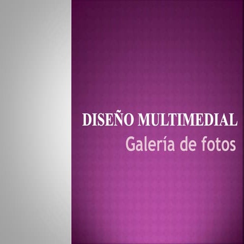 Diseño multimedial editado